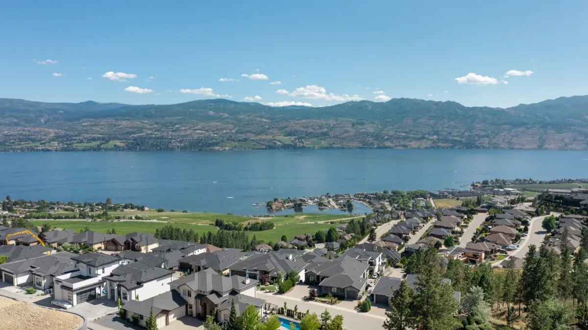 Lakeview Heights homes in West Kelowna overlooking Okanagan Lake