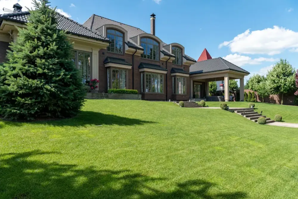 Luxury home exterior in Kelowna