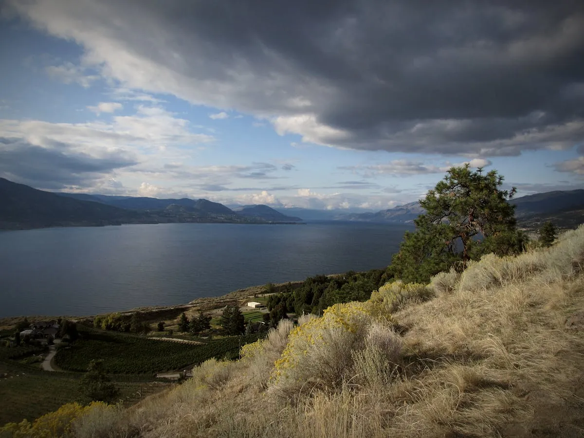 West Kelowna hillside neighbourhoods with lake views